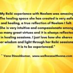 Vana Reiki Testimonial